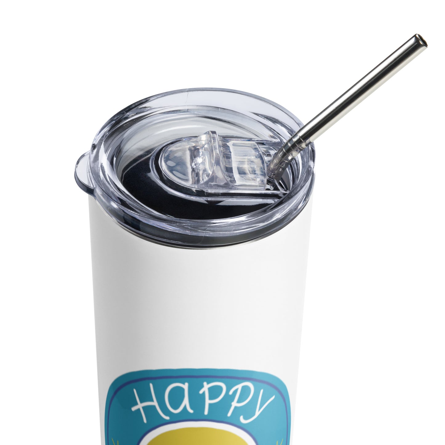 Happy Thoughts -  Stainless steel tumbler