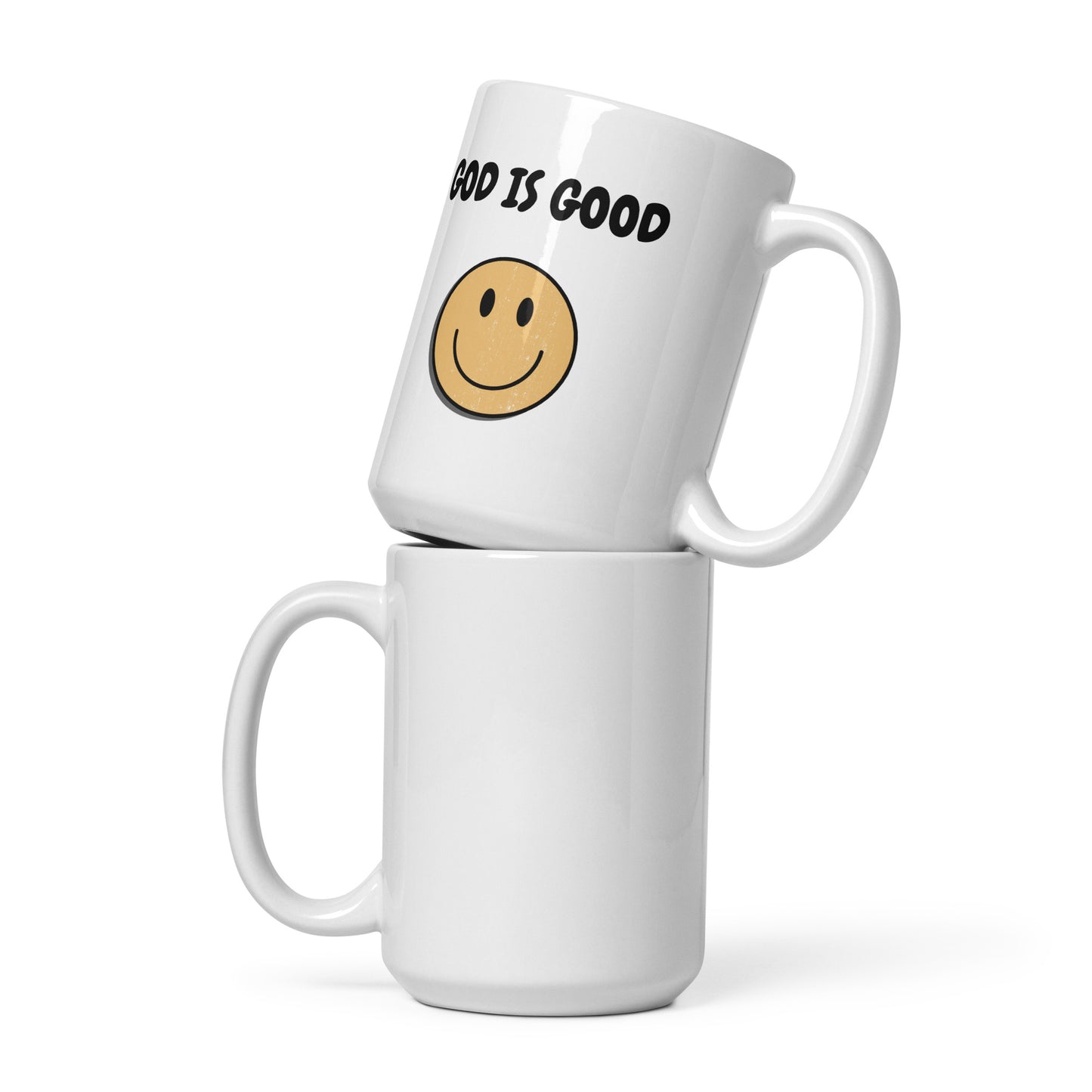 GOD is Good - White glossy mug