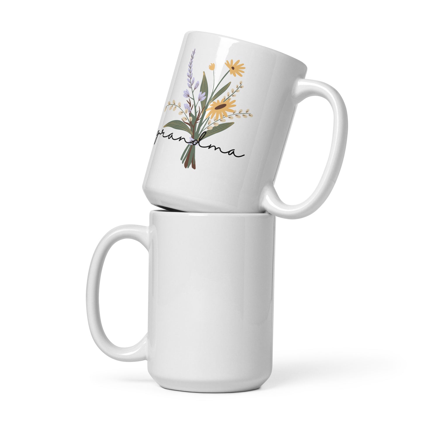 Grandma - White glossy mug