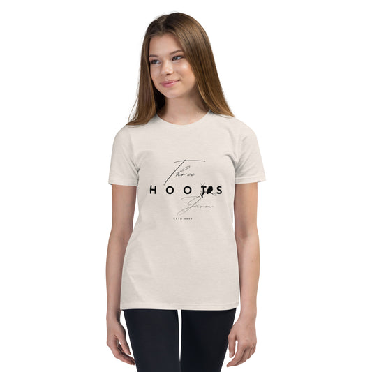 Three Hoots Youth Short Sleeve T-Shirt